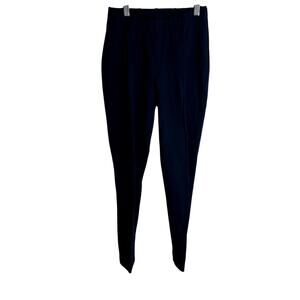 Lilly Pulitzer Travel Pull On Stretch Ponte Pant Navy Womens Size Small EUC